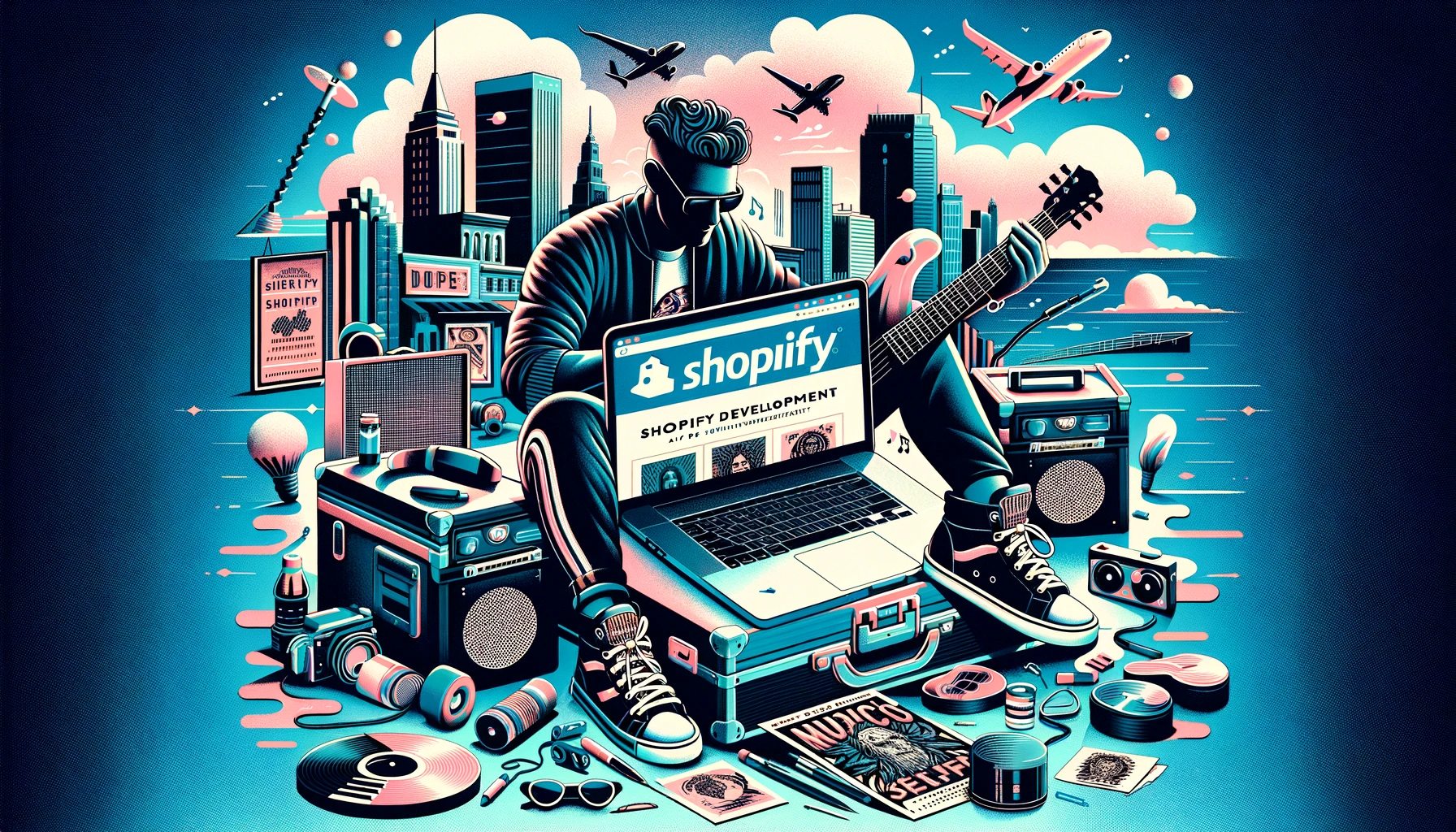 "Custom Shopify Development For The Music Industry by DTC Developers"